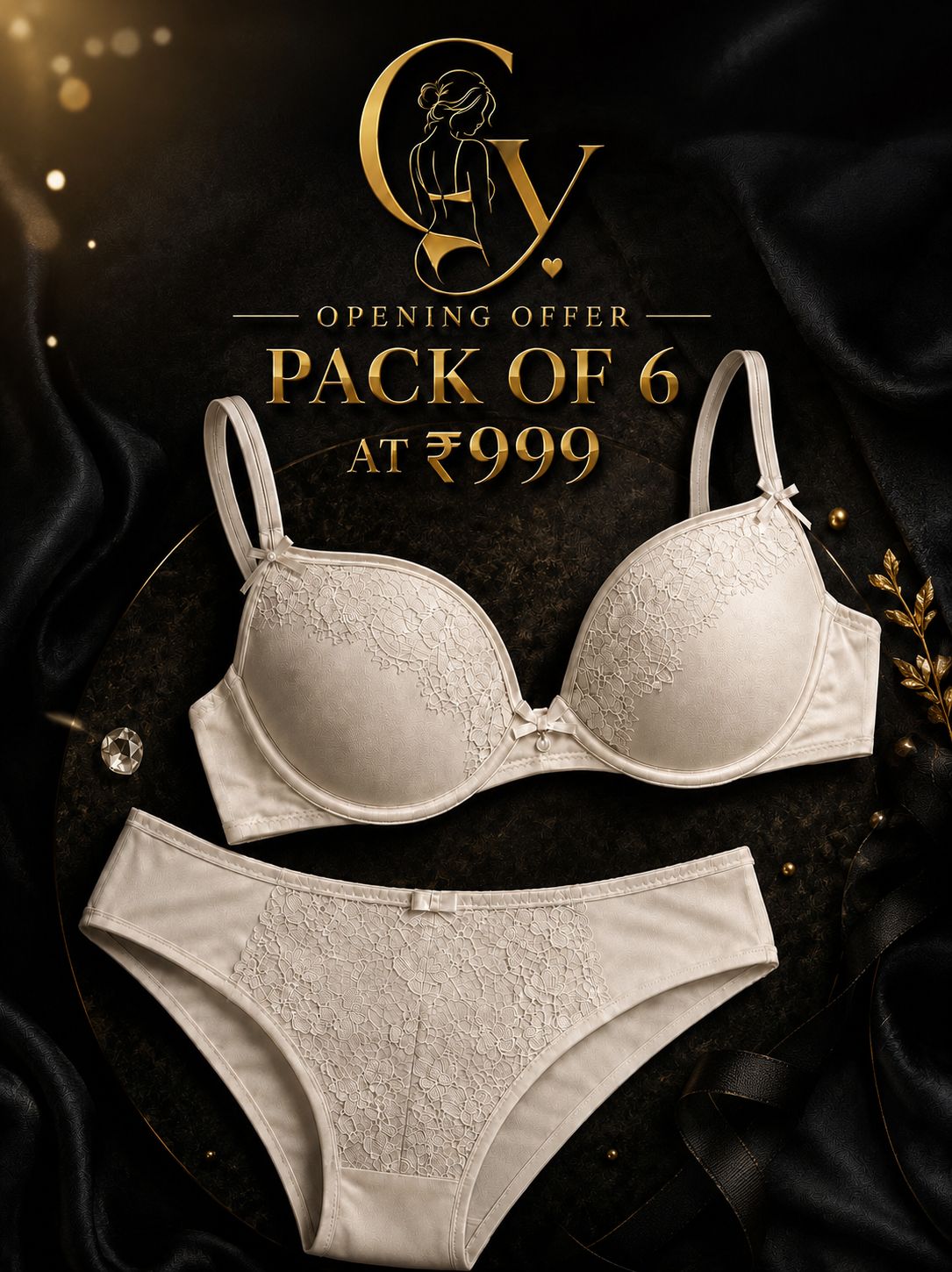 Gentle You Set - Pack of 6 | Everyday Undergarments |