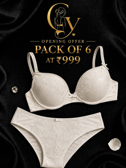 Gentle You Set - Pack of 6 | Everyday Undergarments |