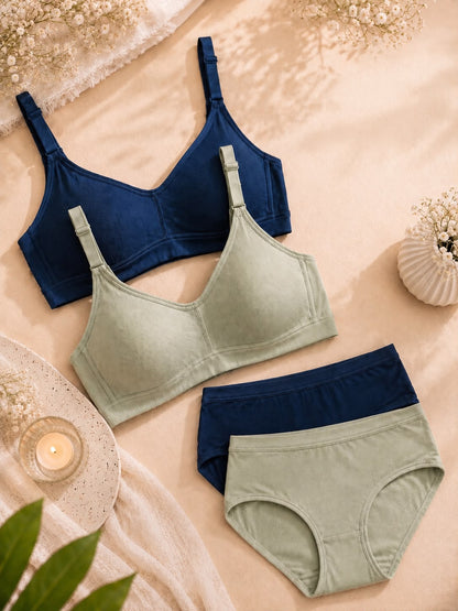 Pack of 2 Daily wear Lingerie Set