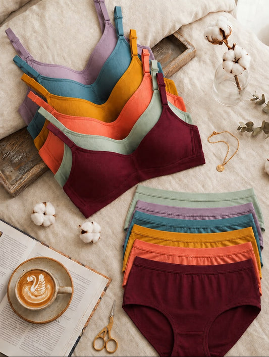 Gentle You | Pack of 6 | Daily Wear | Comfortable Lingerie Set