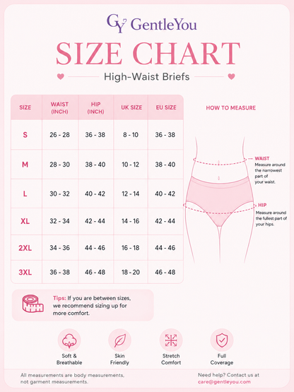 High-Waist Briefs | Belly Support | Full Coverage